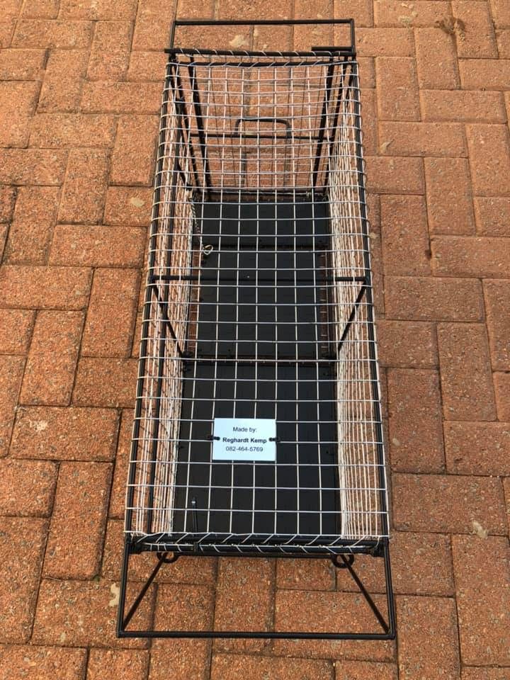 A humane, locally-made cat trap